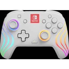 Nintendo Switch Game Controllers PDP Afterglow Wave White Gamepad Nintendo Switch Bestillingsvare, leveringstiden kan ikke oplyses