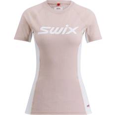 Swix RaceX Bodyw SS W - Peach Whip/Bright White