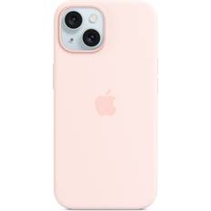 MagSafe Compatible Acrylic Crystal Case with Camera Lens Protector for iPhone  15 Plus - Pink - HD Accessory