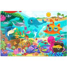 Gulvpuslespill B-toys Giant Jigsaw Floor Puzzle Under the Sea