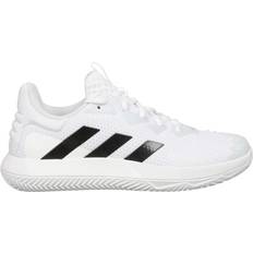 Schlägersportschuhe Adidas Herren Solematch Control Clay Shoes-Low Non Football FTWR White/Core Black/Matte Silver