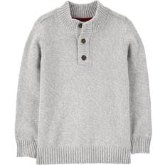 Carter's Kid's Pullover Cotton Sweater - Grey