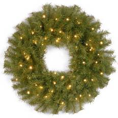 National Tree Company Decorations National Tree Company 30-in. Norwood Fir Artificial Wreath 70 Twinkly Decoration