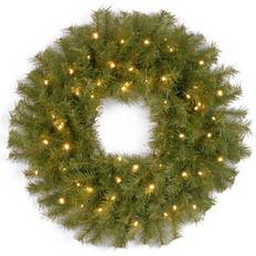 National Tree Company 30-in. Norwood Fir Artificial Wreath 70 Twinkly Decoration