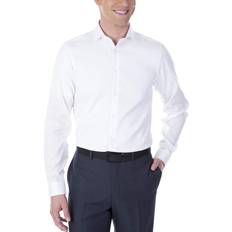 Mens white dress shirts C.K $85 calvin klein men's white slim-fit long-sleeve dress shirt