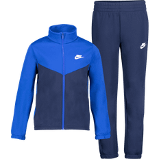 Nike Tracksuits Nike Big Kid's Sportswear Tracksuit - Royal/Midnight Navy/White