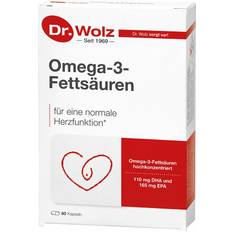 Fettsäuren Dr. Wolz Omega-3 Fettsäuren 500 mg/60% Kapseln