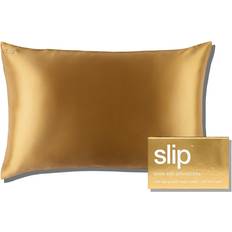 Silk Pillow Cases Slip Silk Pillow Case Gold (76.2x50.8)