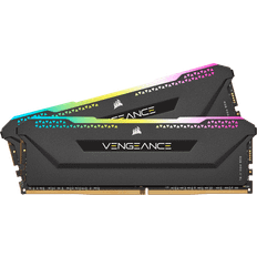 Corsair DDR4 RAM minne Corsair Vengeance RGB Pro SL Black DDR4 3600MHz 2x16GB (CMH32GX4M2D3600C18)