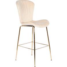 Sitzhocker reduziert Dkd Home Decor Creme Gold Sitzhocker