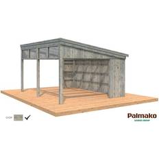 Grau Pavillons Palmako Pavillon Nova 17,8 Kit (Gebäudefläche )