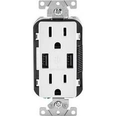 Electrical Outlets & Switches Leviton R02-T5632-0BW 2-way