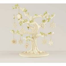 Christmas Tree Ornaments Lenox Snowflake 10-Piece &