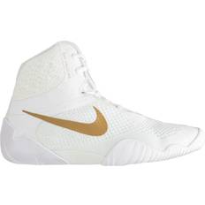 Nike wrestling shoes Nike Men's Tawa Wrestling Shoes White/Gold