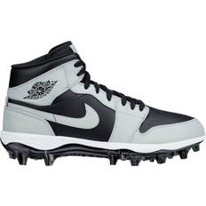 Soccer Shoes Nike Jordan 1 Mid TD M - Black/Light Smoke Grey