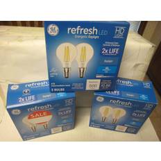 GE Cool Daylight 60 Watt Equivalent A15 Dimmable LED Light Bulb (2 Pack)