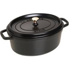 Staub Cookware Staub Cast Iron Oval Cocotte Dutch Oven 5.75-quart serves