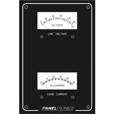 Power Consumption Meters PANELTRONICS 9982304B Standard Panel AC Meter 0-150 AC Voltmeter & 0-50Amp Ammeter