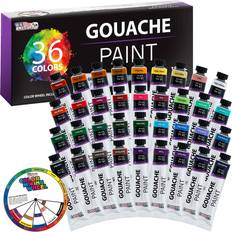 GenCrafts Gouache Paint Tubes Set of 24