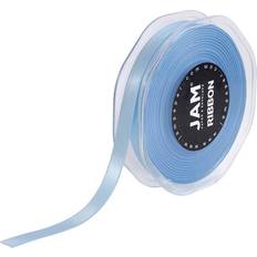 Jam Paper Double Faced Satin Ribbon Sold Individually Baby Blue Baby Blue