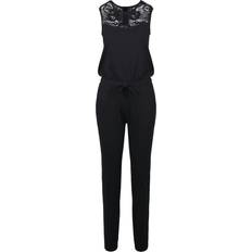 Urban Classics Spitze Lace Jumpsuit schwarz