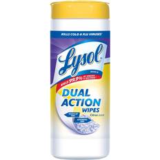 Wipes Hand Sanitizers Lysol Dual Action Citrus Scent Antibacterial Disinfectant 35 ct 1 pk