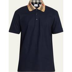 Burberry Navy Check T-Shirt