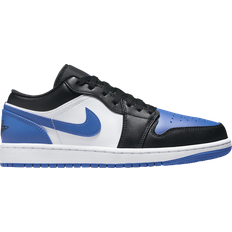 44 - Herre - Nike Air Jordan 1 Sko Nike Air Jordan 1 Low M - White/Black/Royal Blue