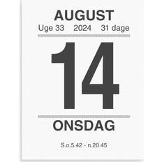 Kalendere på salg Mayland Broderikalender split bagsidetekst 2024