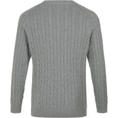 Gant Rundhals-Pullover grau