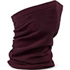 Røde - Unisex Skjerf & Sjal Gripgrab Freedom Seamless Warp Knitted Neck Warmer, Dark Red