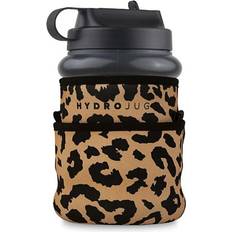 Plastic Water Bottle Hydrojug Mini Sleeve Savannah Leopard