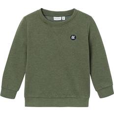 18-24M Collegegensere Name It Kid's Regular Fit Sweatshirt - Rifle Green (13220379)