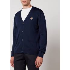 Blue - Women Cardigans Maison Kitsuné Navy Fox Head Cardigan