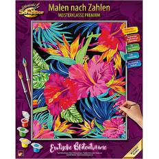 Schipper Exotic Flower Dreams Painting by Numbers 40x50cm