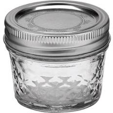 Ball Quilted Crystal Regular Mouth Jelly Kitchen Container 12 0.03gal