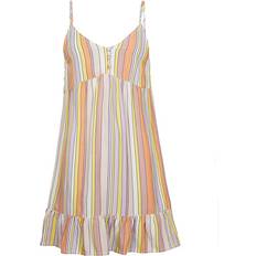 Lockere Passform Kleider O'Neill Malu Beach Dress - Multi Stripe