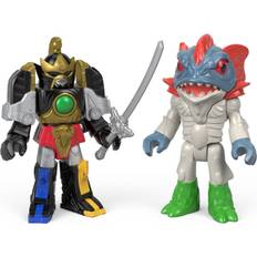 Action Figures Imaginext Power Rangers Thunder Megazord & Pirantishead