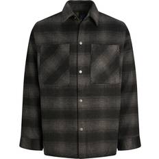 Jack & Jones Bane Shirt Jacket - Grey/Black