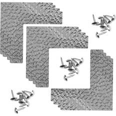 Dritz Small 3pk Home Textured Campaign Corners Nickel