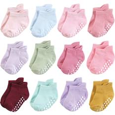 Jefferies Socks Baby Girls Non-Skid Scalloped Turn Cuff Socks 6