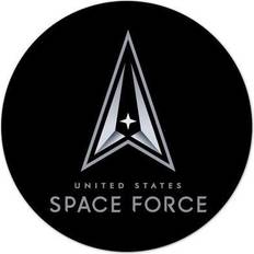 Mouse Pads Space force delta logo round mousepad 1/8