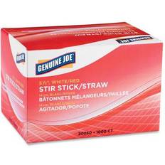 Genuine Joe 5-1/2' Plastic Stir Stick/Straws