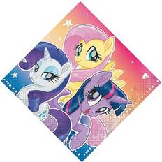 Fun Express My little pony magic beverage napkins party supplies 16 pieces