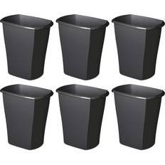 10 gallon trash can Sterilite 10 Gallon Ultra Plastic Trash Can Black