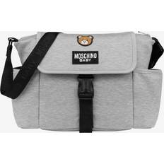 Teddy Bear Changing Bag in Grey - Moschino Kids