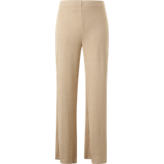 Mango Women's Flared Knitted Pants Sand Sand