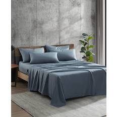 Queen Bed Sheets Kenneth Cole YORK KCNY Solution Bed Sheet Blue (259.08x)