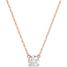 Swarovski Constella Pendant Necklace - Rose Gold/Transparent