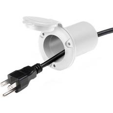 Electrical Accessories Guest ac universal plug holder white